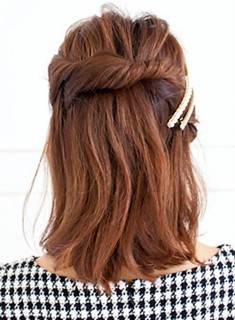 髪型 簡単アレンジ方法の紹介 Ssブログ